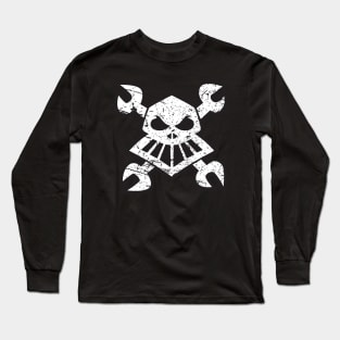 Robo Pirate Grunge Long Sleeve T-Shirt